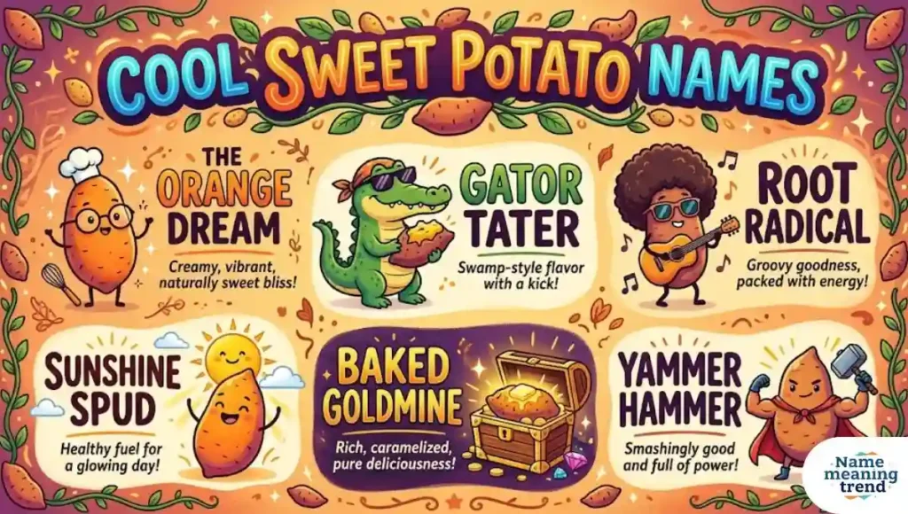 Cool Sweet Potato Names