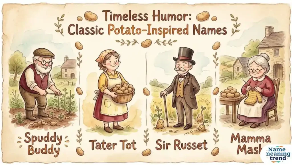 Timeless Humor: Classic Potato-Inspired Names
