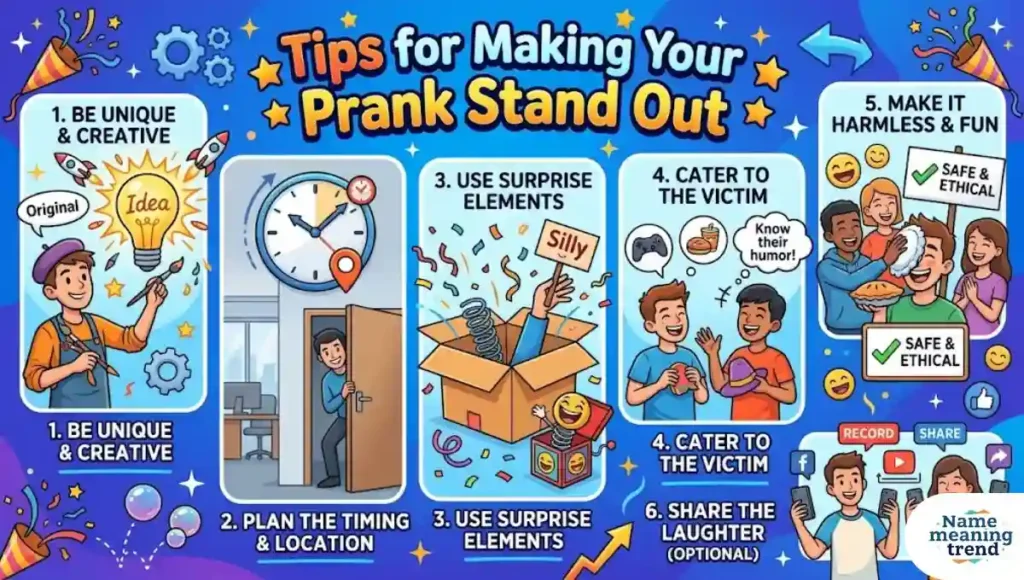 Tips for Making Your Prank Stand Out