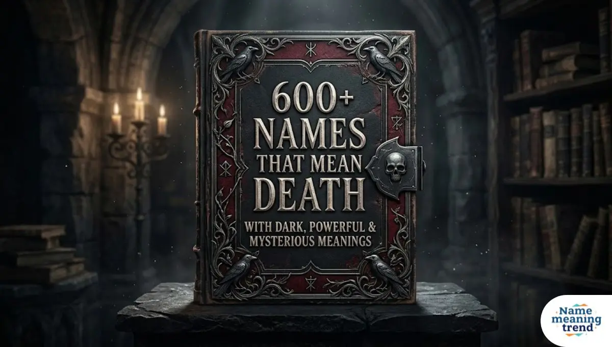 600+ Names That Mean Death With Dark, Powerful & Mysterious Meanings