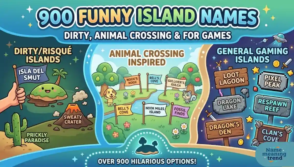 900+ Funny Island Names: Dirty, Animal Crossing & For Games