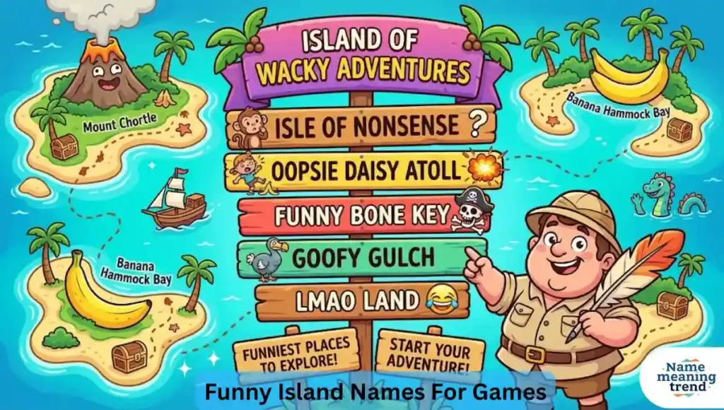 Funny Island Names For Games