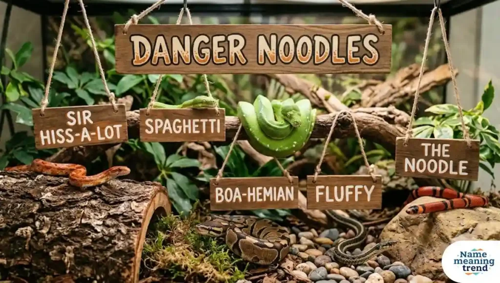 Funny Snake Names Danger Noodles