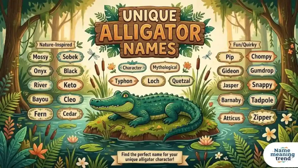 Unique Alligator Names