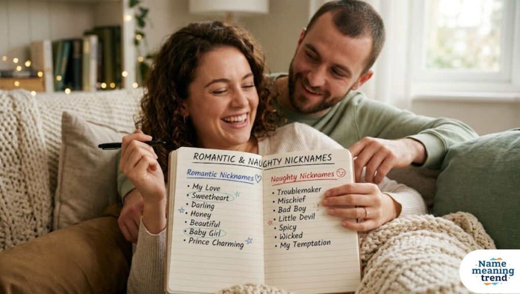 Romantic & Naughty Nicknames