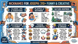 Nicknames for Joseph: 310+ Funny & Creative