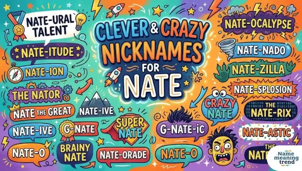 Clever & Crazy Nicknames for Nate