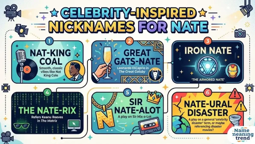 Celebrity-Inspired Nicknames for Nate