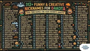 312+ Funny & Creative Nicknames for Dakota