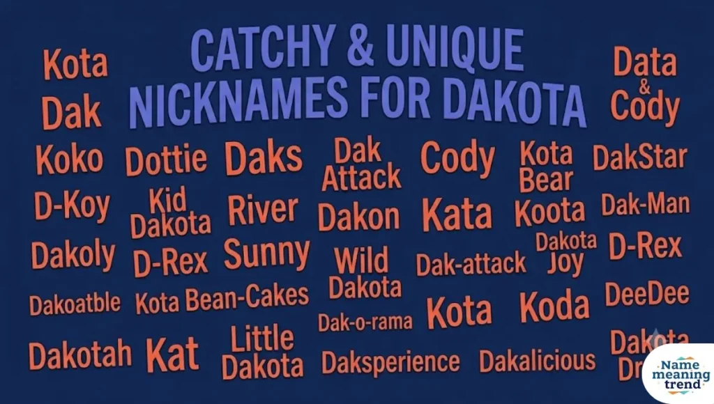 Catchy & Unique Nicknames for Dakota