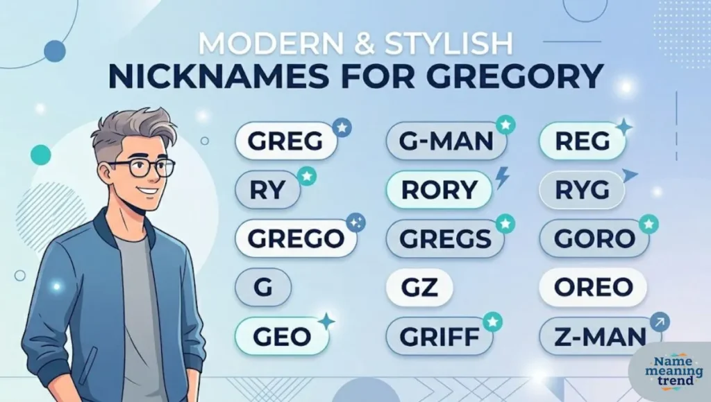 Modern & Stylish Nicknames for Gregory