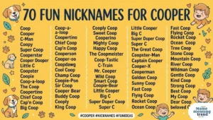 Nicknames for Cooper: 250+ Fun, Cute, and Unique Ideas