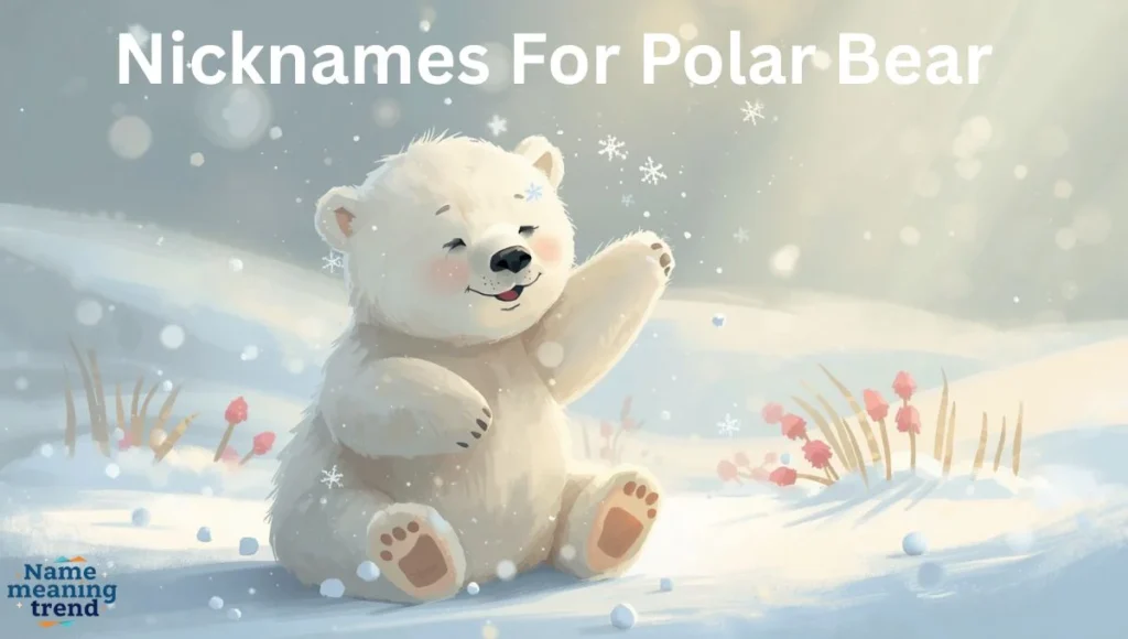 Nicknames For Polar Bear