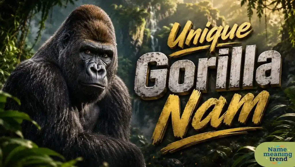 Unique Gorilla Names