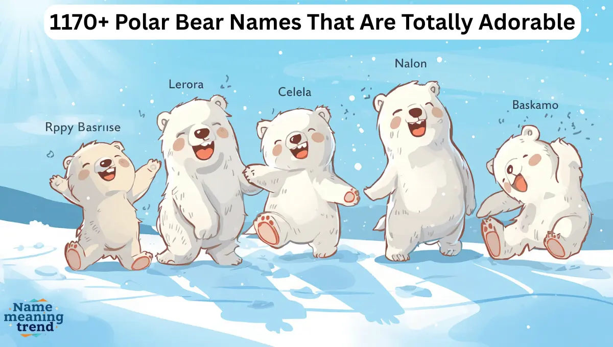 1170+ Polar Bear Names That Are Totally Adorable