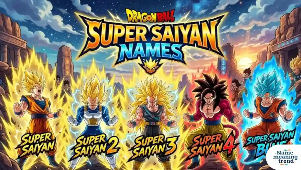 Super Saiyan Names