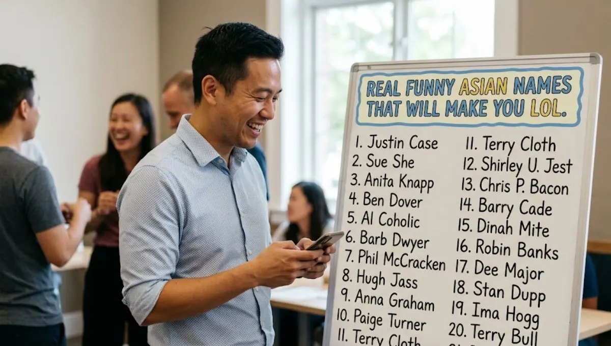 REAL Funny Asian Names That Will Make You LOL