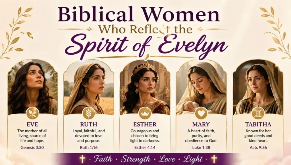 Biblical Women Who Reflect the Spirit of Evelyn