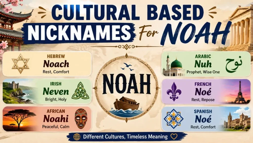 Cultural Based Nicknames For Noah