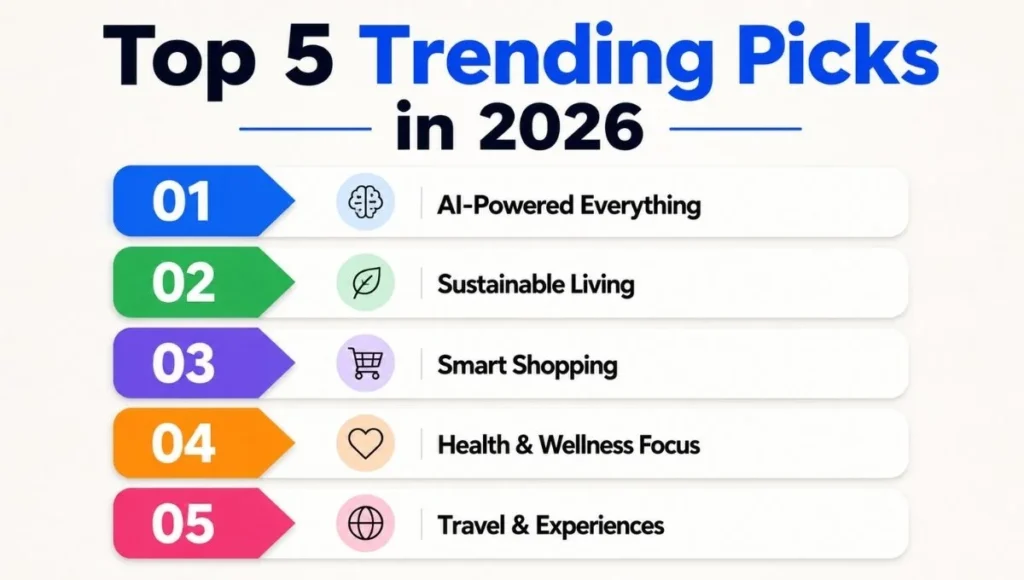 Top 5 Trending Picks in 2026