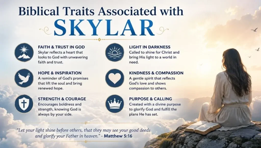 Biblical Traits Associated with Skylar
