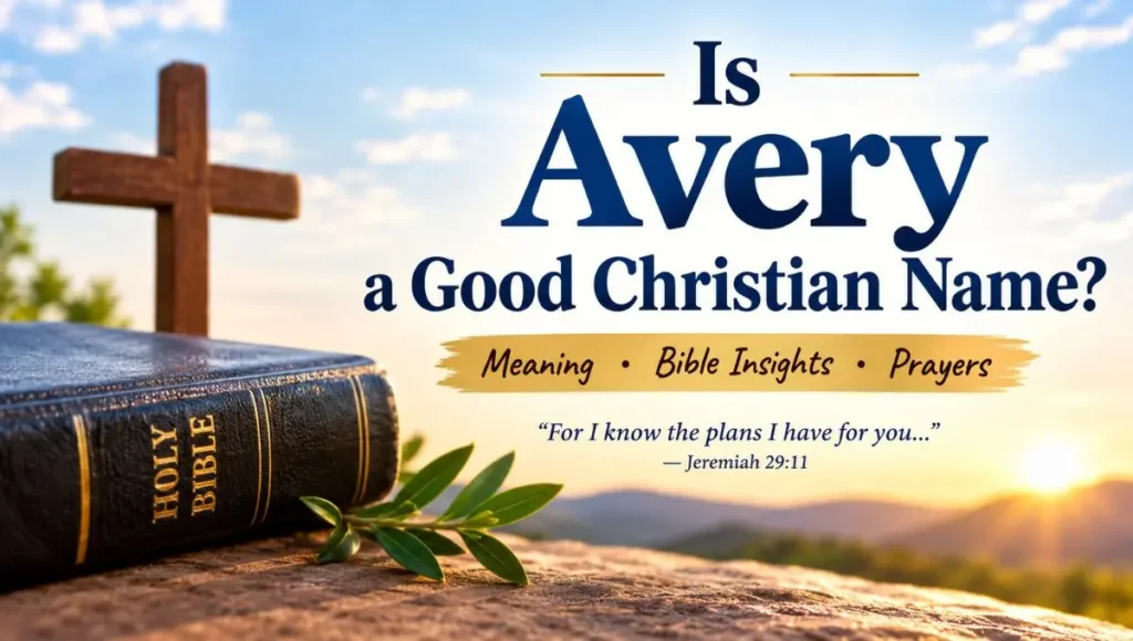 Is Avery a Good Christian Name?