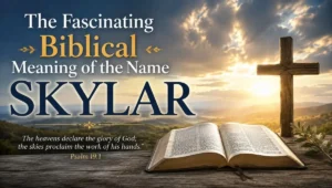 The Fascinating Biblical Meaning of the Name SKYLAR