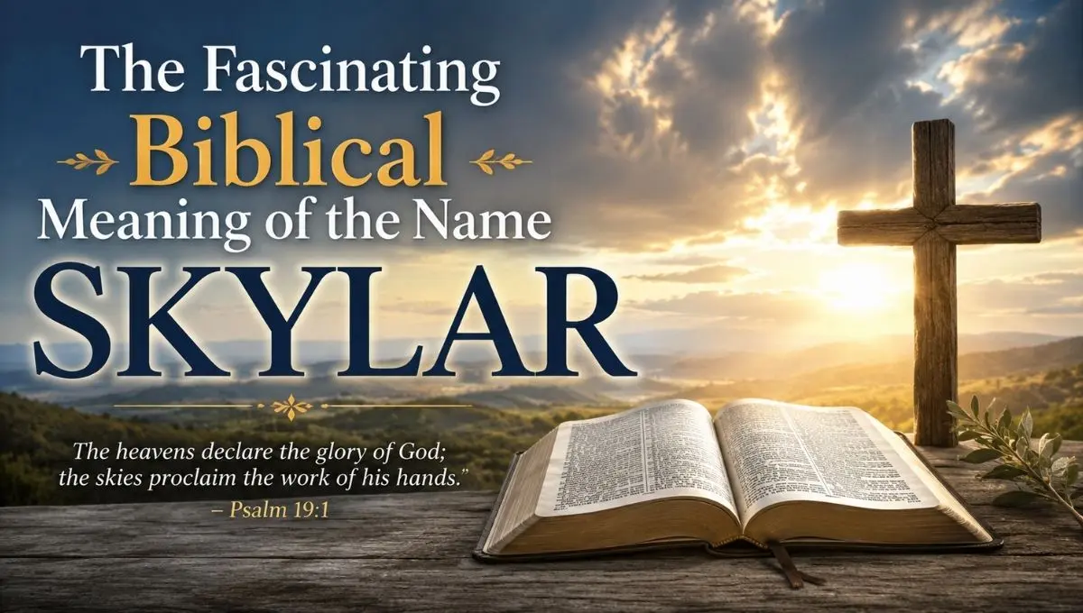 The Fascinating Biblical Meaning of the Name SKYLAR