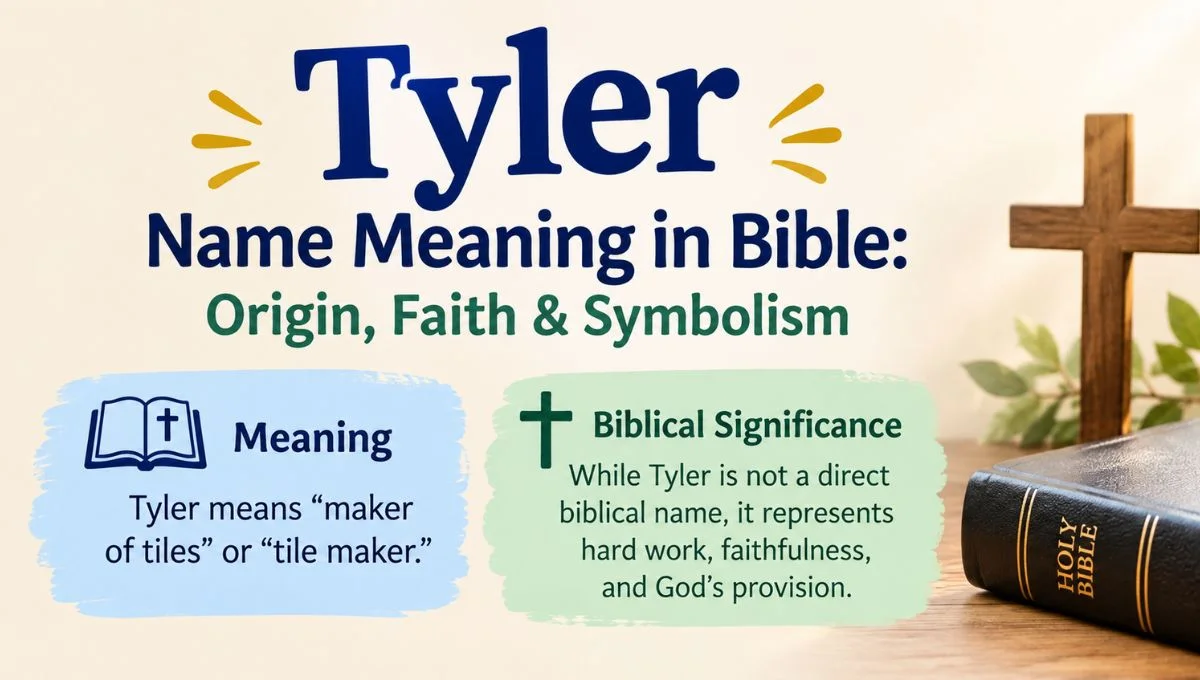 Tyler Name Meaning in Bible: Origin, Faith & Symbolism