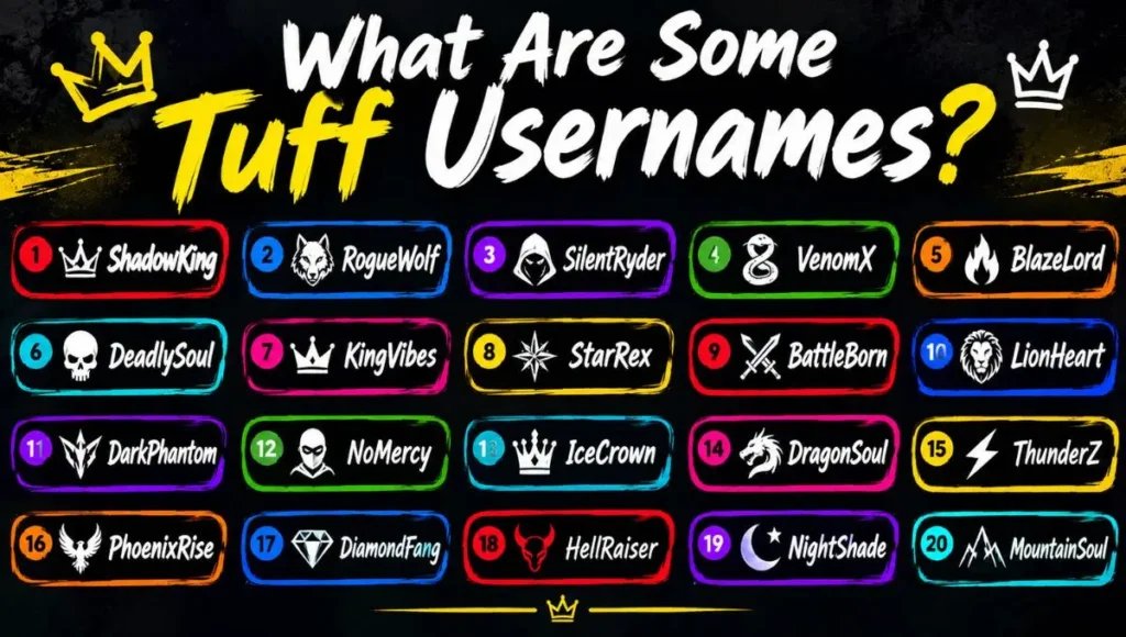 What Are Some Tuff Usernames?
