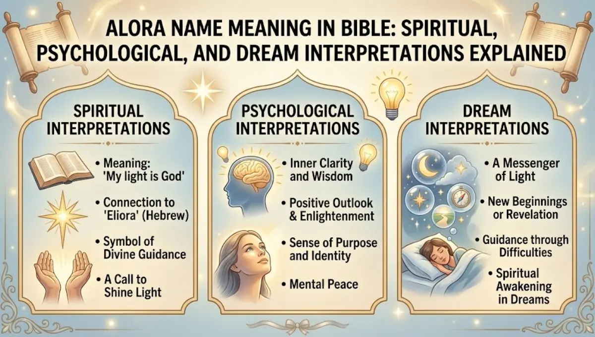 Alora Name Meaning in Bible: Spiritual, Psychological, and Dream Interpretations Explained
