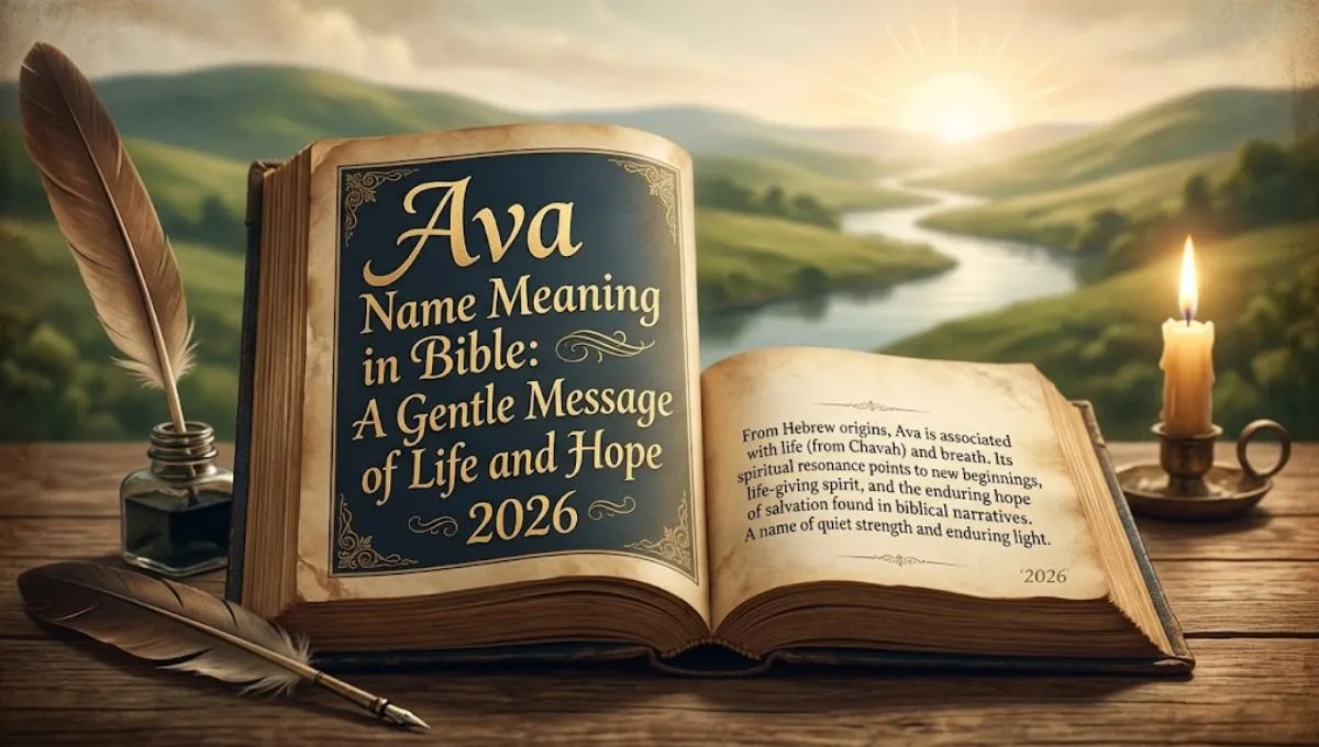 Ava Name Meaning in Bible: A Gentle Message of Life and Hope 2026
