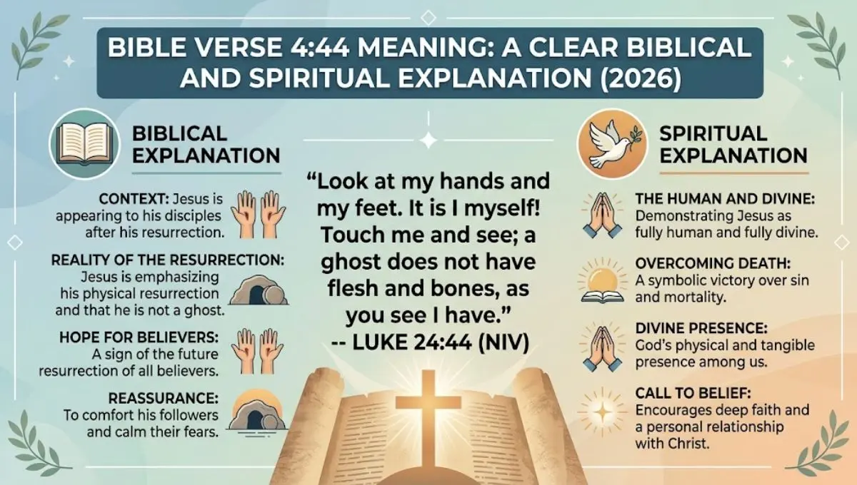 Bible Verse 4:44 Meaning: A Clear Biblical and Spiritual Explanation 2026