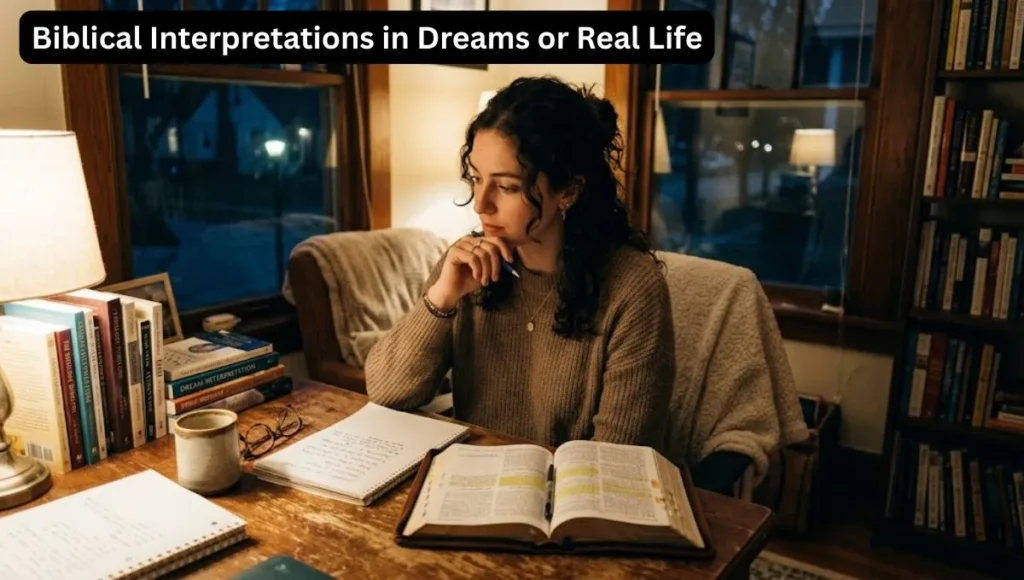 Biblical Interpretations in Dreams or Real Life