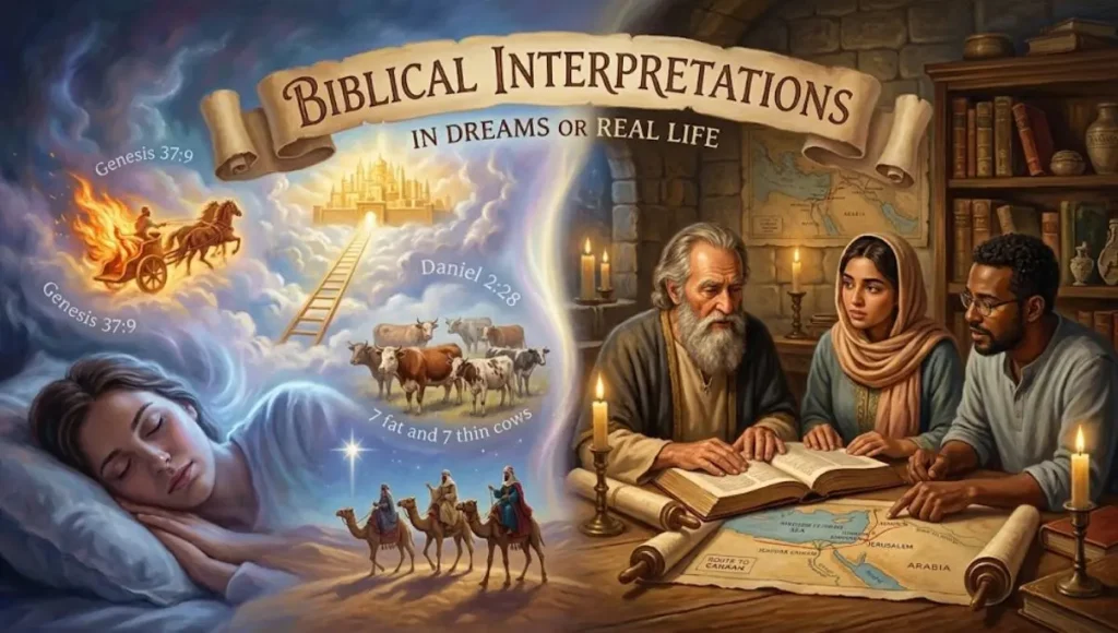 Biblical Interpretations in Dreams or Real Life