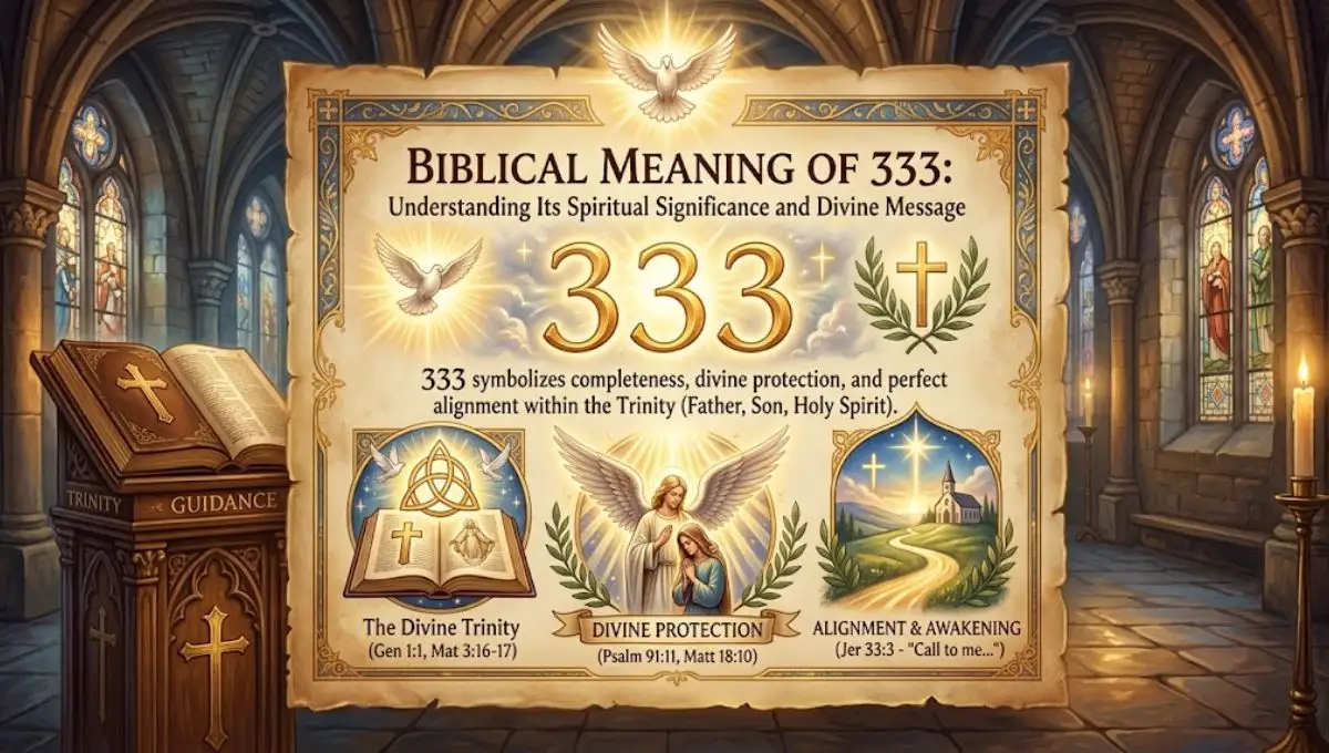 Biblical Meaning of 333: Understanding Its Spiritual Significance and Divine Message