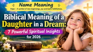Biblical Meaning of a Daughter in a Dream: 7 Powerful Spiritual Insights for 2026