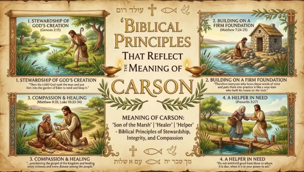 Biblical Principles That Reflect the Meaning of Carson