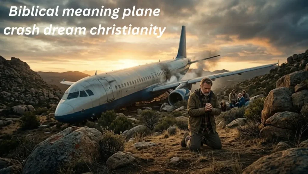 Biblical meaning plane crash dream christianity