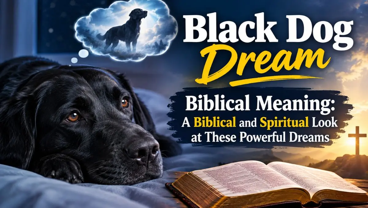 Black Dog Dream Biblical Meaning: A Biblical and Spiritual Look at These Powerful Dreams