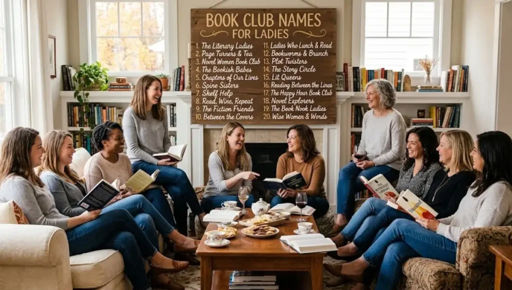 Book Club Names for Ladies