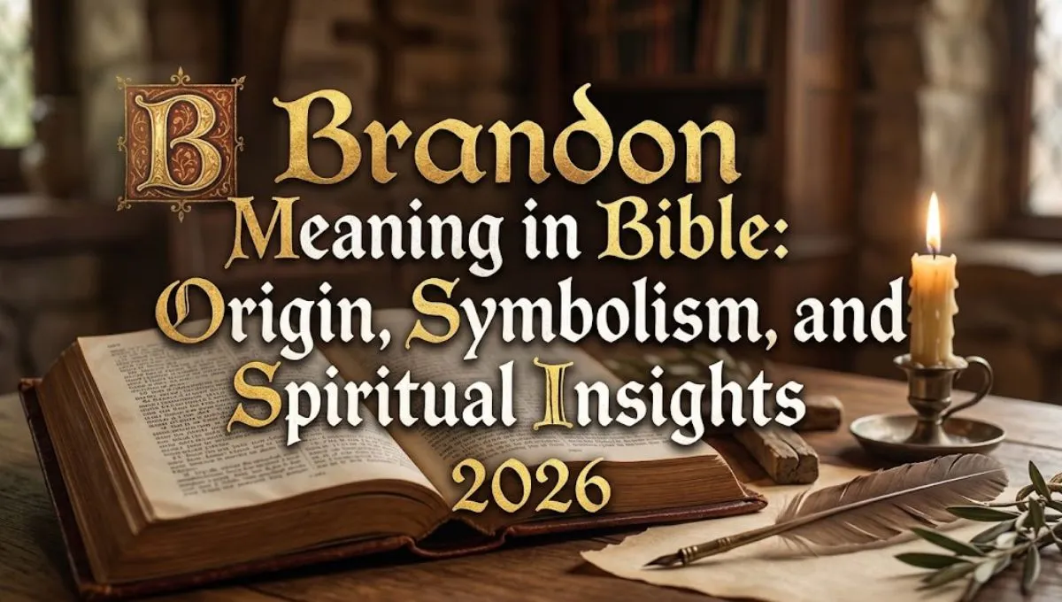 Brandon Meaning in Bible: Origin, Symbolism, and Spiritual Insights 2026