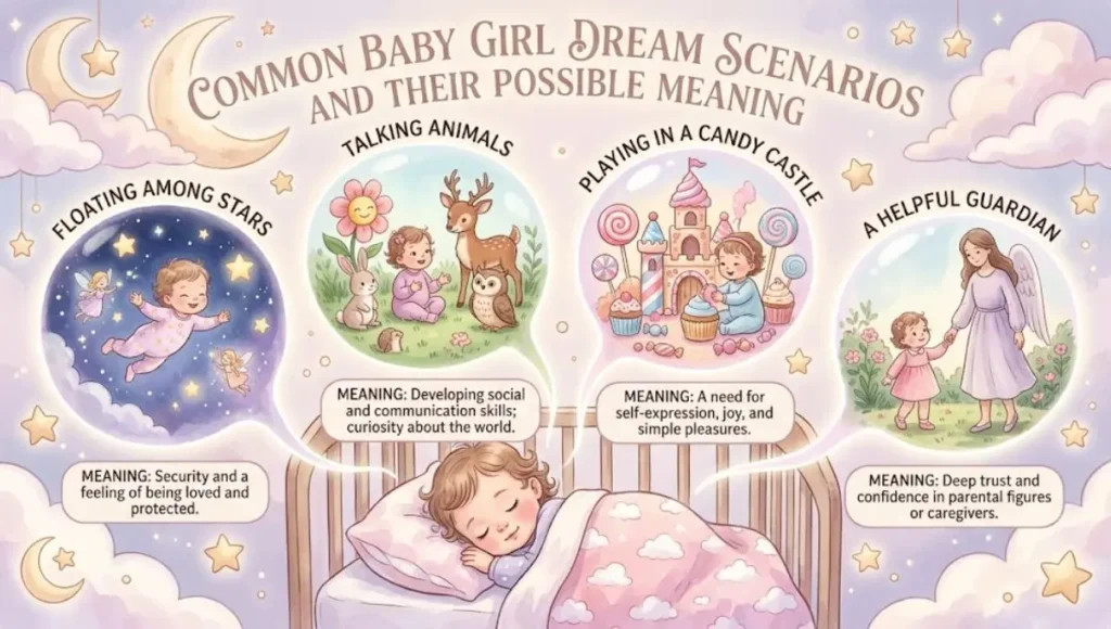 Common Baby Girl Dream Scenarios and Their Possible Meaning