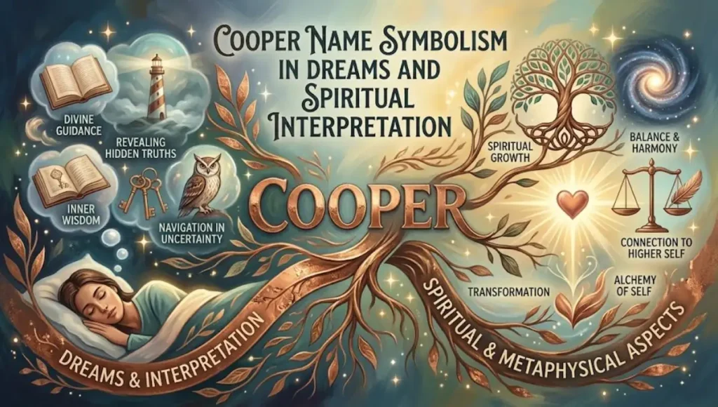 Cooper Name Symbolism in Dreams and Spiritual Interpretation