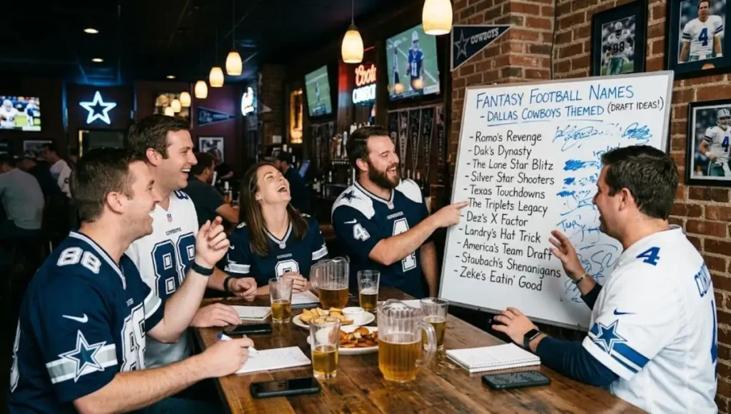 Dallas Cowboys Fantasy Football Names Dirty