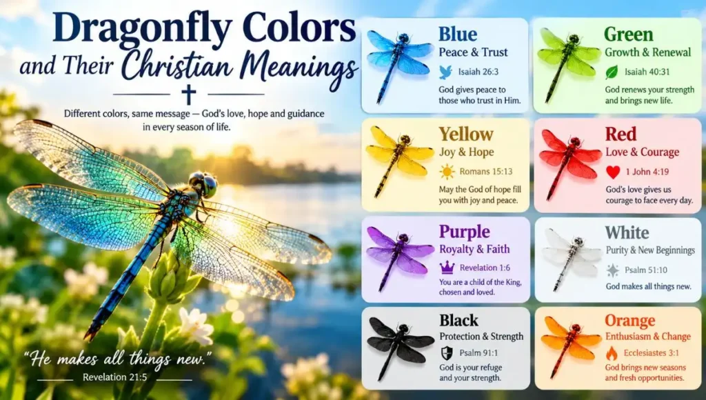 Dragonfly Colors and Their Christian Meanings