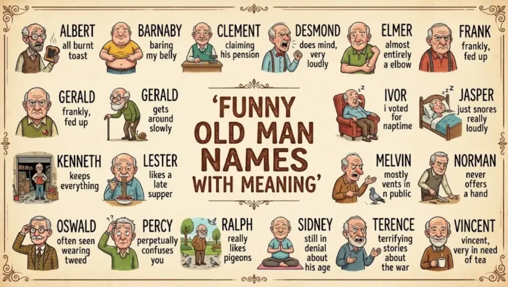 Funny Old Man Names With Meaning