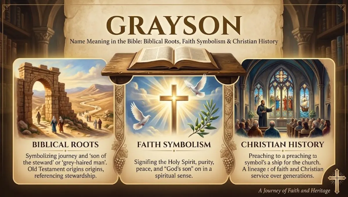 Grayson Name Meaning in the Bible: Biblical Roots, Faith Symbolism & Christian History