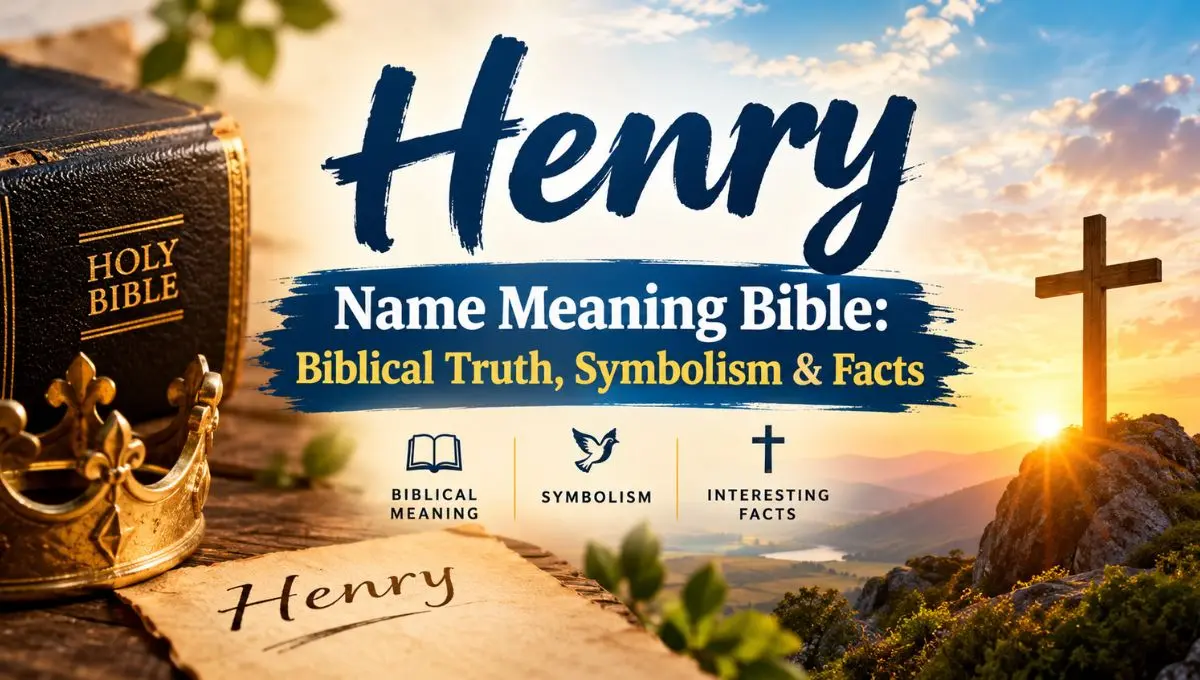 Henry Name Meaning Bible: Biblical Truth, Symbolism & Facts