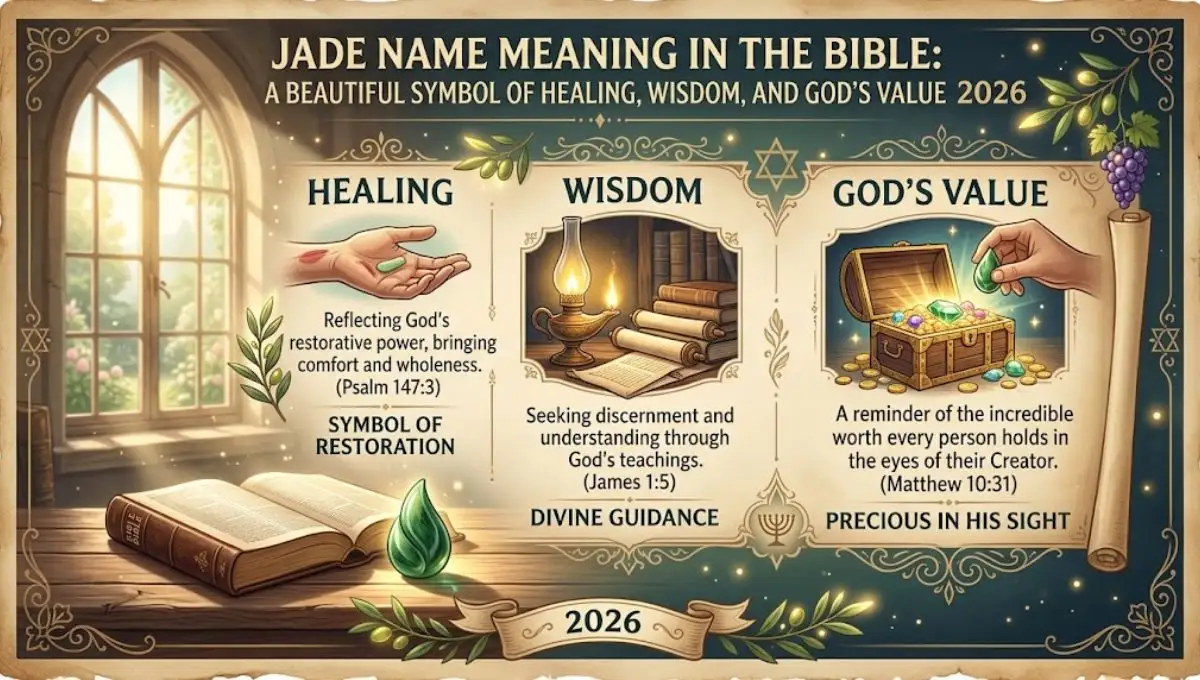 Jade Name Meaning in the Bible: A Beautiful Symbol of Healing, Wisdom, and God's Value 2026